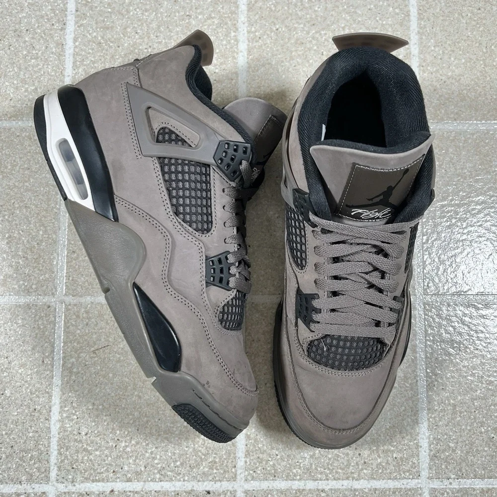 Nike Air Jordan 4 Men's Size 10M Cave Stone Sneakers FV5029-200